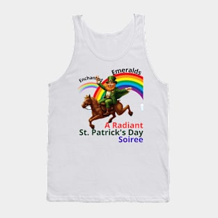 Enchanted Emeralds: A Radiant St. Patrick's Day Soiree Tank Top